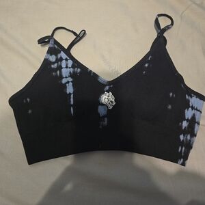 Blue Serpant Sports Bra